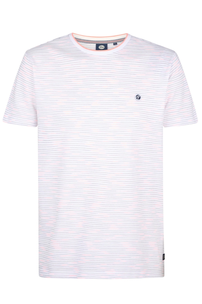 T SHIRT MET RONDE HALS M 1050 TSR635 0000 BRIGHT WHITE